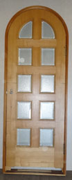 ドア　アーチ型　ナショナル　MT302-6　(80cm×210cm×3.6cm枠巾16cm)