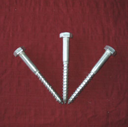 ステンレスキコーチスクリュー　φ9mm×75mm(送料別途)