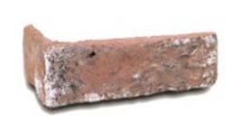 ブリックレンガタイル(わけあり品)ラスティックブレンド　コーナーのみ　1箱(2.44m入)当たり